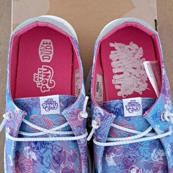 Hey Dude Wendy Youth My Little Pony Mineral - Size: J3 - Picture 4 of 9